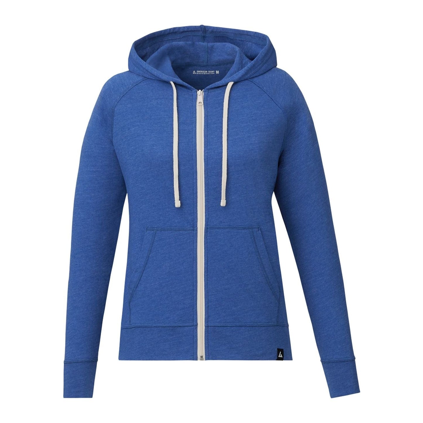 American Giant Sweatshirts XS / Essential Blue Heather American Giant - Women's Lightweight Full Zip Hoodie