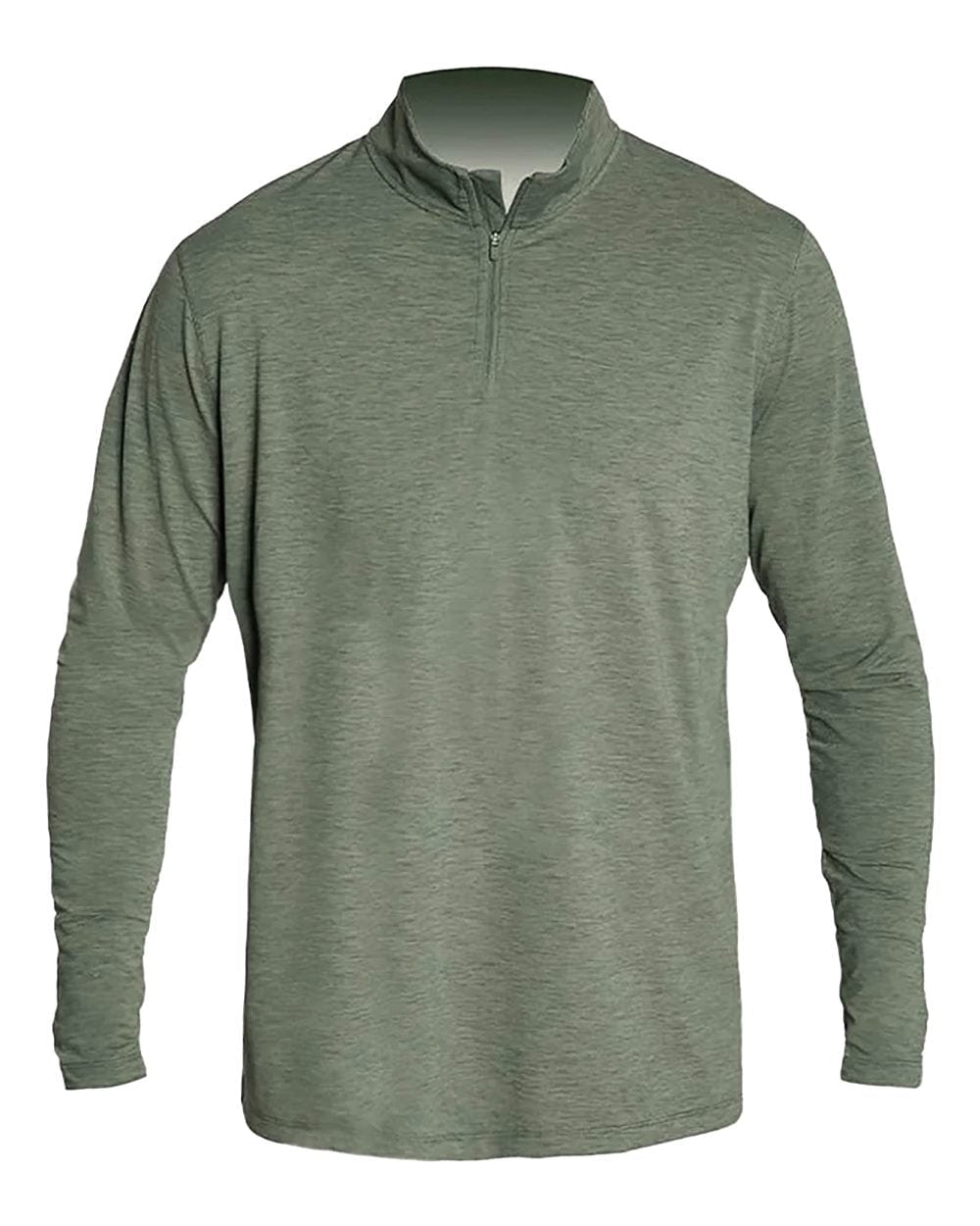 ANETIK Layering S / Dark Olive Heathered ANETIK - Men's Low Pro Quarter-Zip Pullover
