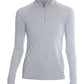 ANETIK Layering XS / Alloy Heathered ANETIK - Women's Flight Tech Quarter-Zip Pullover