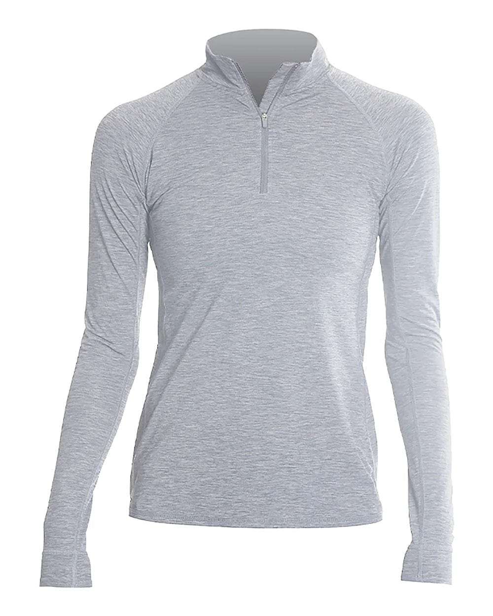 ANETIK Layering XS / Alloy Heathered ANETIK - Women's Flight Tech Quarter-Zip Pullover
