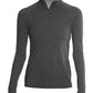 ANETIK Layering XS / Charcoal Heathered ANETIK - Women's Flight Tech Quarter-Zip Pullover