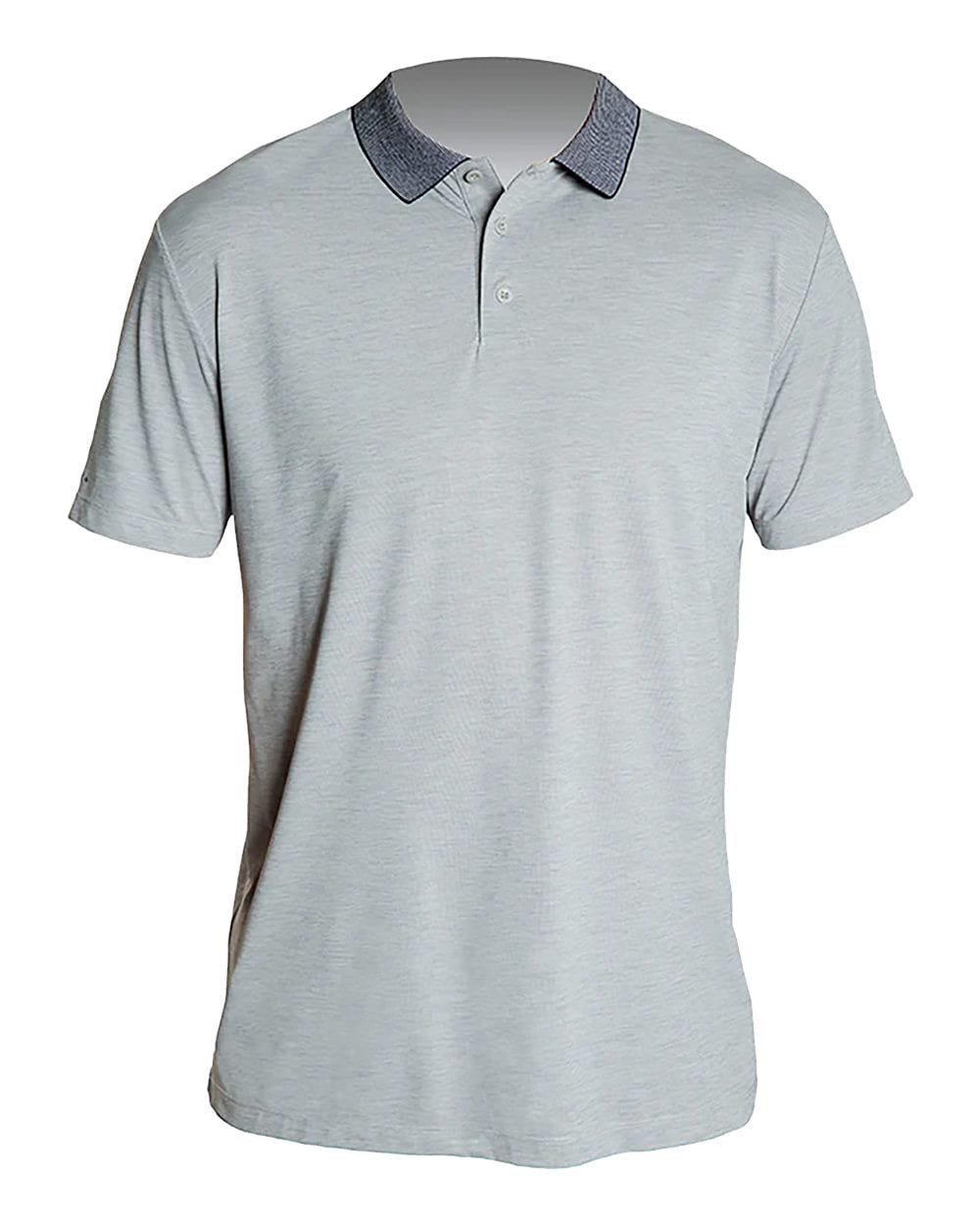 ANETIK Polos S / Alloy Heathered ANETIK - Men's Transit Tech Polo