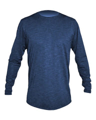 ANETIK T-shirts S / Navy Heathered ANETIK - Low Pro Tech Long Sleeve T-Shirt