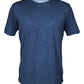 ANETIK T-shirts S / Navy Heathered ANETIK - Men's Low Pro Tech Short Sleeve T-Shirt