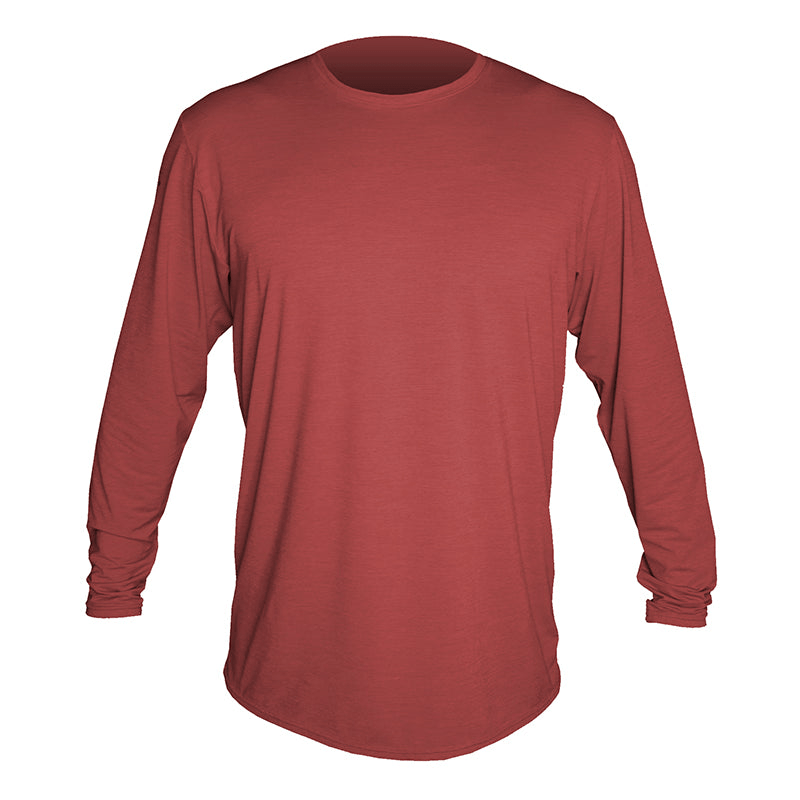 ANETIK T-Shirts S / Pyro Heathered ANETIK - Low Pro Tech Long Sleeve T-Shirt
