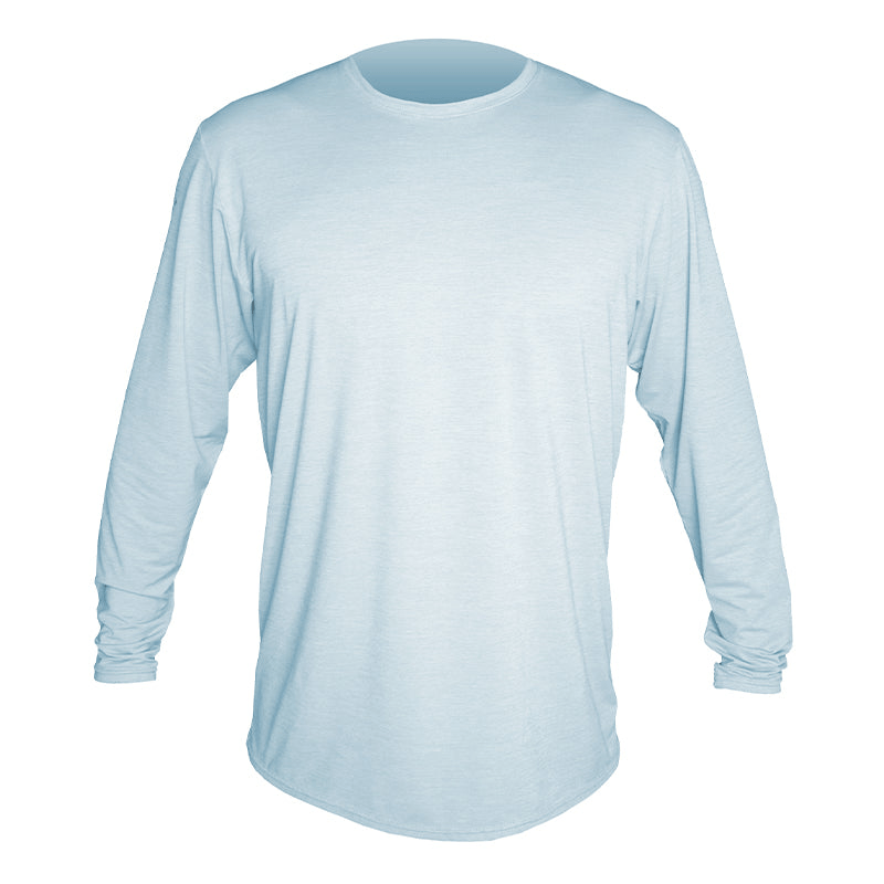 ANETIK T-Shirts S / Sky Heathered ANETIK - Low Pro Tech Long Sleeve T-Shirt