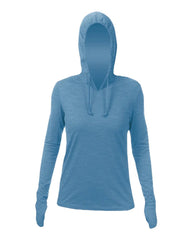 ANETIK T-shirts XS / Bahama Heathered ANETIK - Women's Breeze Tech Hooded T-Shirt