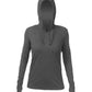ANETIK T-shirts XS / Charcoal Heathered ANETIK - Women's Breeze Tech Hooded T-Shirt