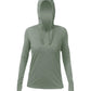 ANETIK T-shirts XS / Dark Olive Heathered ANETIK - Women's Breeze Tech Hooded T-Shirt