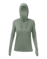 ANETIK T-shirts XS / Dark Olive Heathered ANETIK - Women's Breeze Tech Hooded T-Shirt