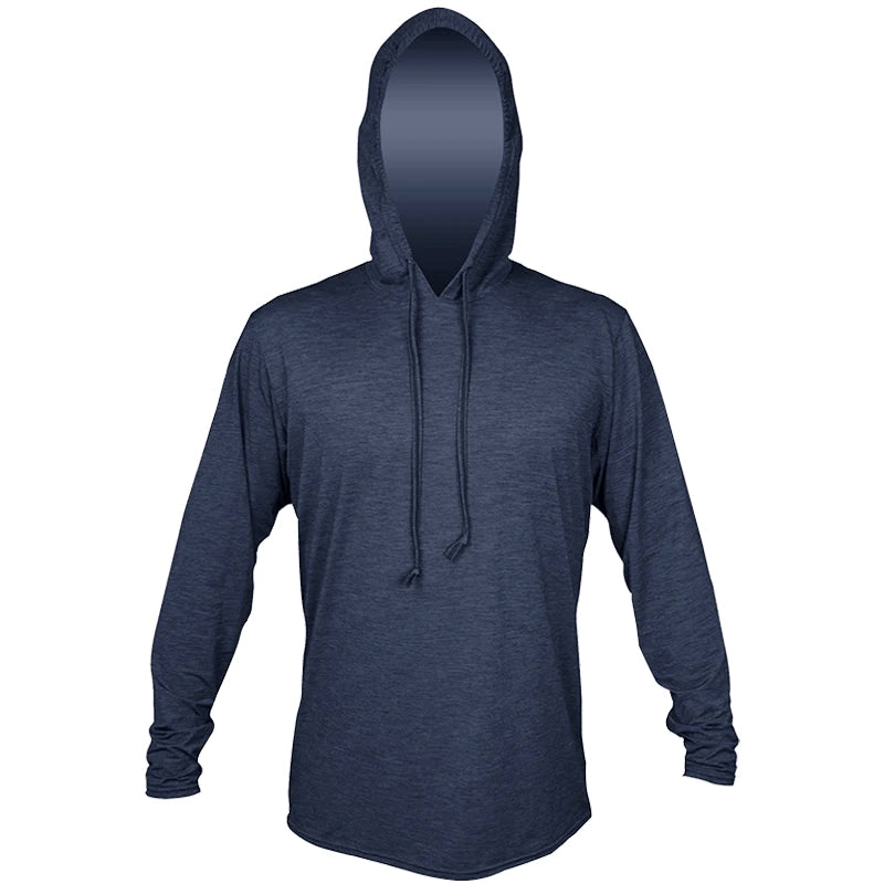 ANETIK T-Shirts XS / Midnight Heathered ANETIK - Men's Low Pro Tech Hooded T-Shirt
