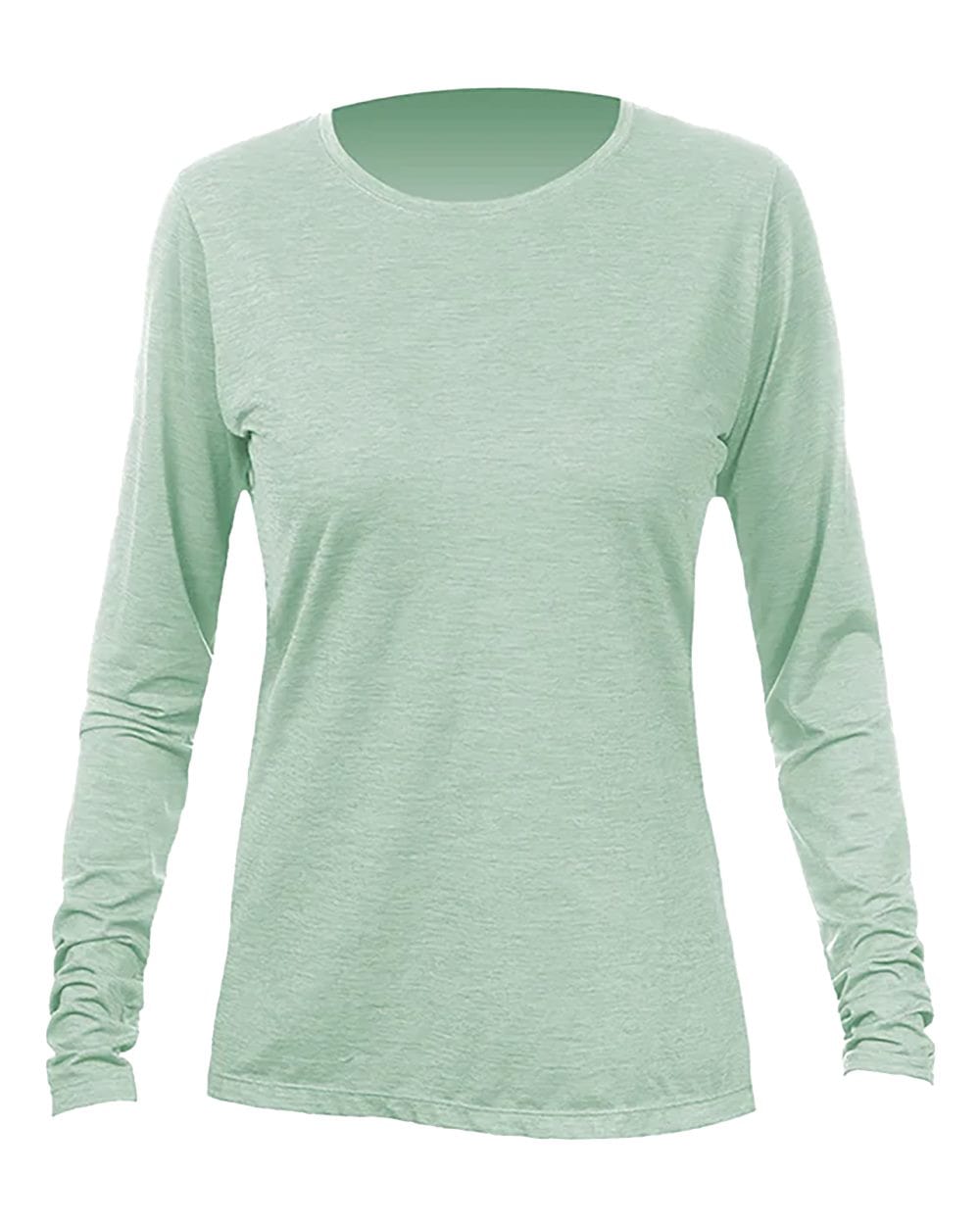 ANETIK T-shirts XS / Olive Heathered ANETIK - Women's Breeze Tech Long Sleeve T-Shirt
