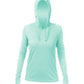 ANETIK T-shirts XS / Seafoam Heathered ANETIK - Women's Breeze Tech Hooded T-Shirt