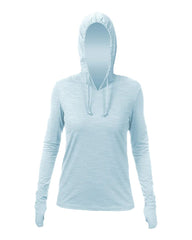 ANETIK T-shirts XS / Sky Heathered ANETIK - Women's Breeze Tech Hooded T-Shirt