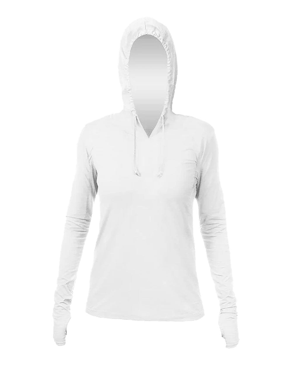 ANETIK T-shirts XS / White Heathered ANETIK - Women's Breeze Tech Hooded T-Shirt