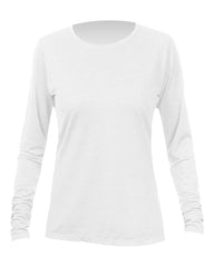 ANETIK T-shirts XS / White Heathered ANETIK - Women's Breeze Tech Long Sleeve T-Shirt