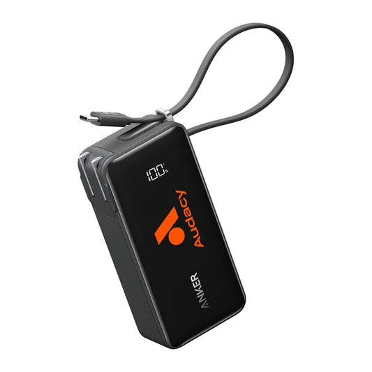 Anker Accessories One Size / Black Anker -  Power Bank (10K, Fusion, Built-In Cable)