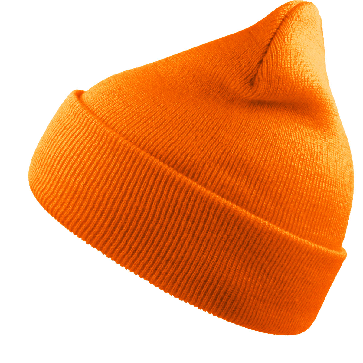 Atlantis Headwear Headwear One Size / Orange Fluorescent Atlantis Headwear - Sustainable 12" Knit Beanie