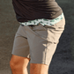 Bad Birdie Bottoms Bad Birdie - Men's Grey Golf Shorts