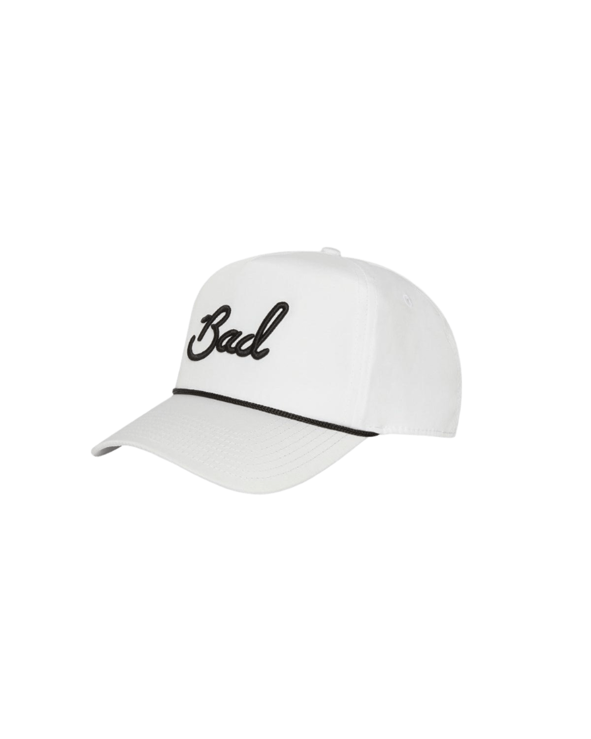 Bad Birdie Headwear Adjustable / White Bad Birdie - "Bad" Rope Golf Hat