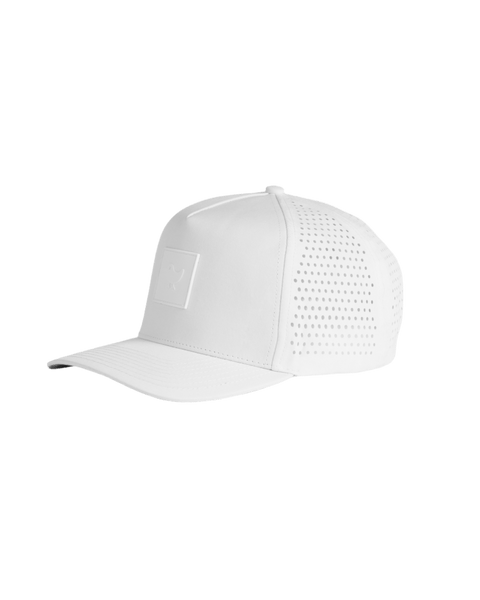 Bad Birdie Headwear Adjustable / White Bad Birdie - Block Hat