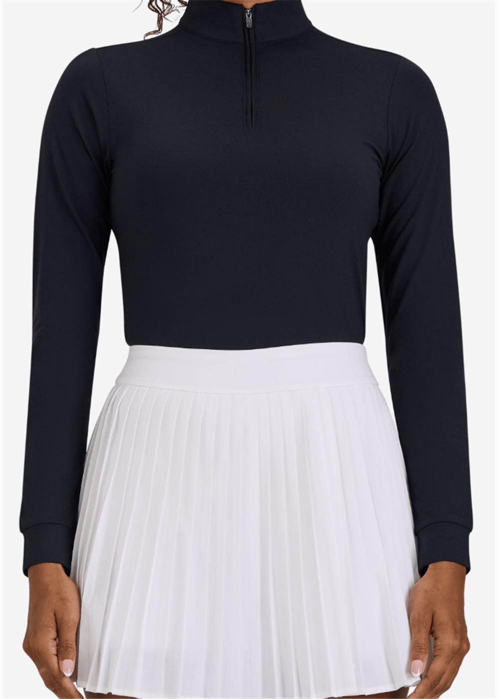 Bad Birdie Layering Black / XS Bad Birdie - Women's 1/4-Zip Pullover