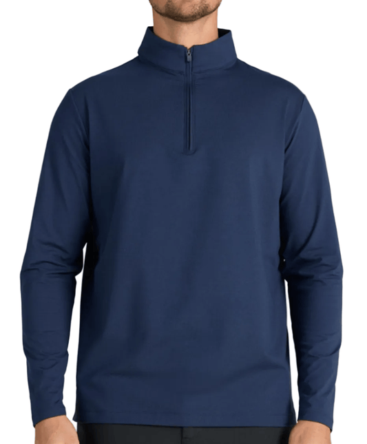 Bad Birdie Layering S / Dark Navy Bad Birdie - Men's 1/4-Zip Pullover