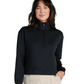 Bad Birdie Layering XS / Black Bad Birdie - Women's At Ease Quarter-Zip