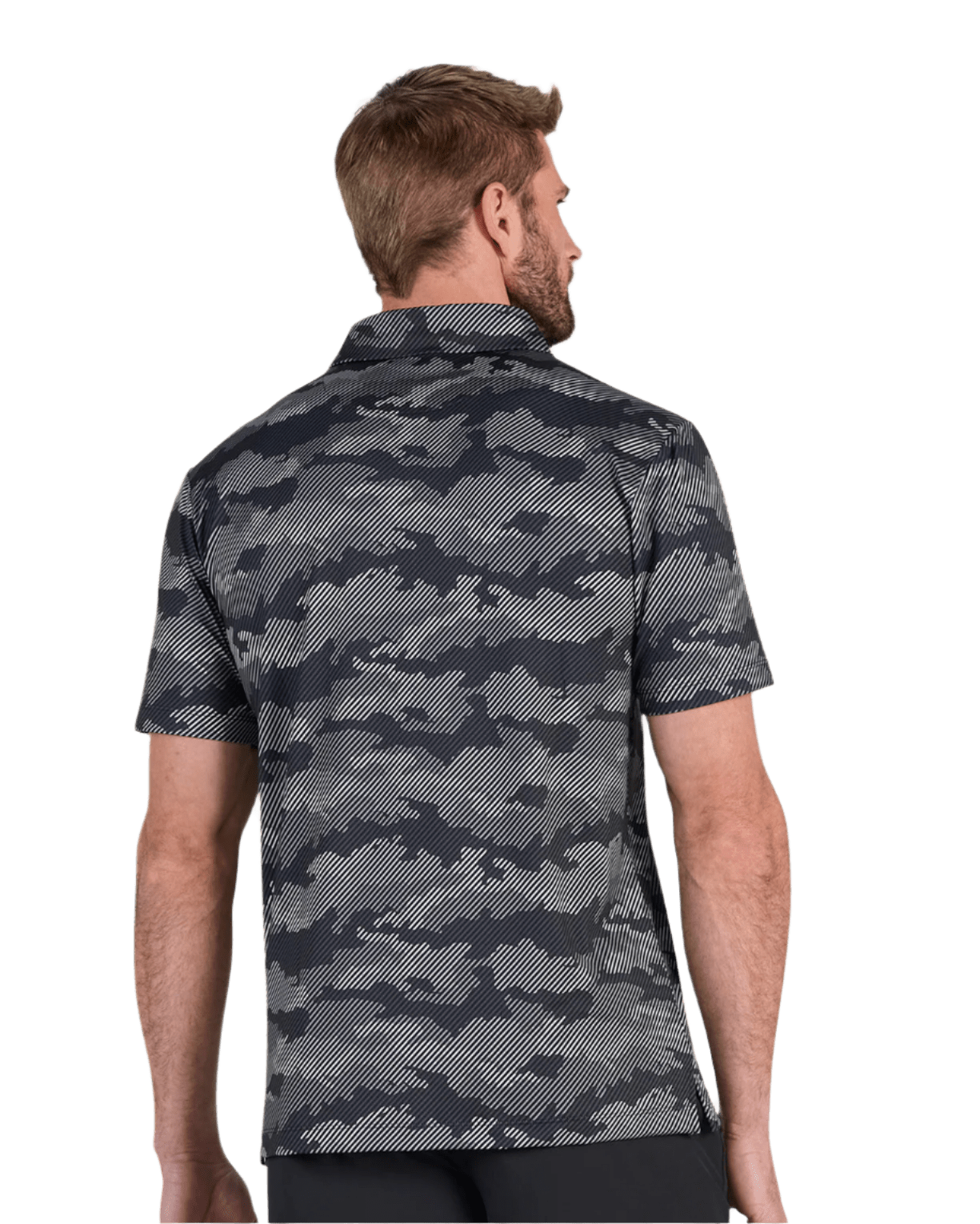 Bad Birdie Polos Bad Birdie - Men's Frostbite Granite Polo