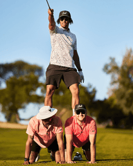 Bad Birdie Polos Bad Birdie - Men's Paint Splatter 3 Polo