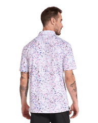 Bad Birdie Polos Bad Birdie - Men's Paint Splatter 3 Polo