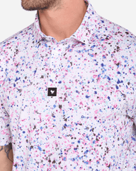 Bad Birdie Polos Bad Birdie - Men's Paint Splatter 3 Polo