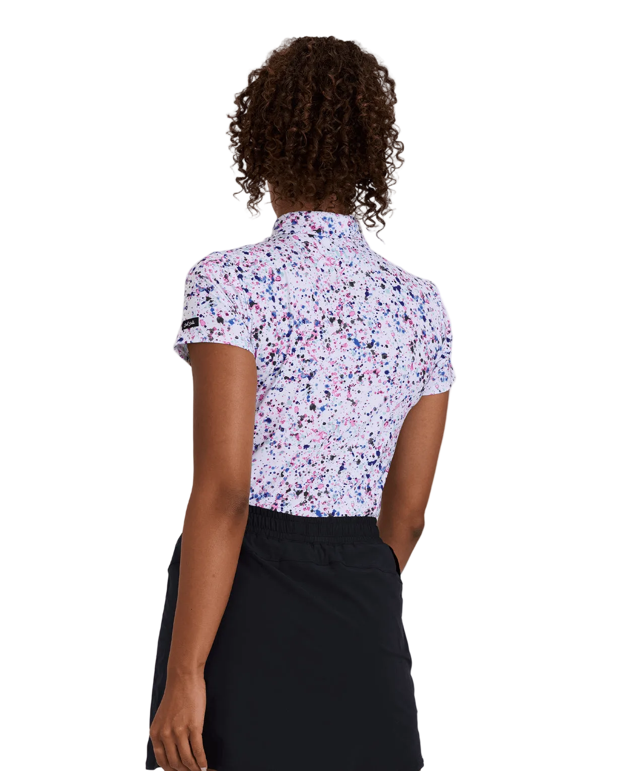 Bad Birdie Polos Bad Birdie - Women's Paint Splatter 3 Polo