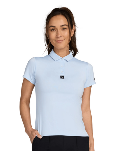 Bad Birdie Polos Cerulean / XS Bad Birdie - Women's Core Performance Polo