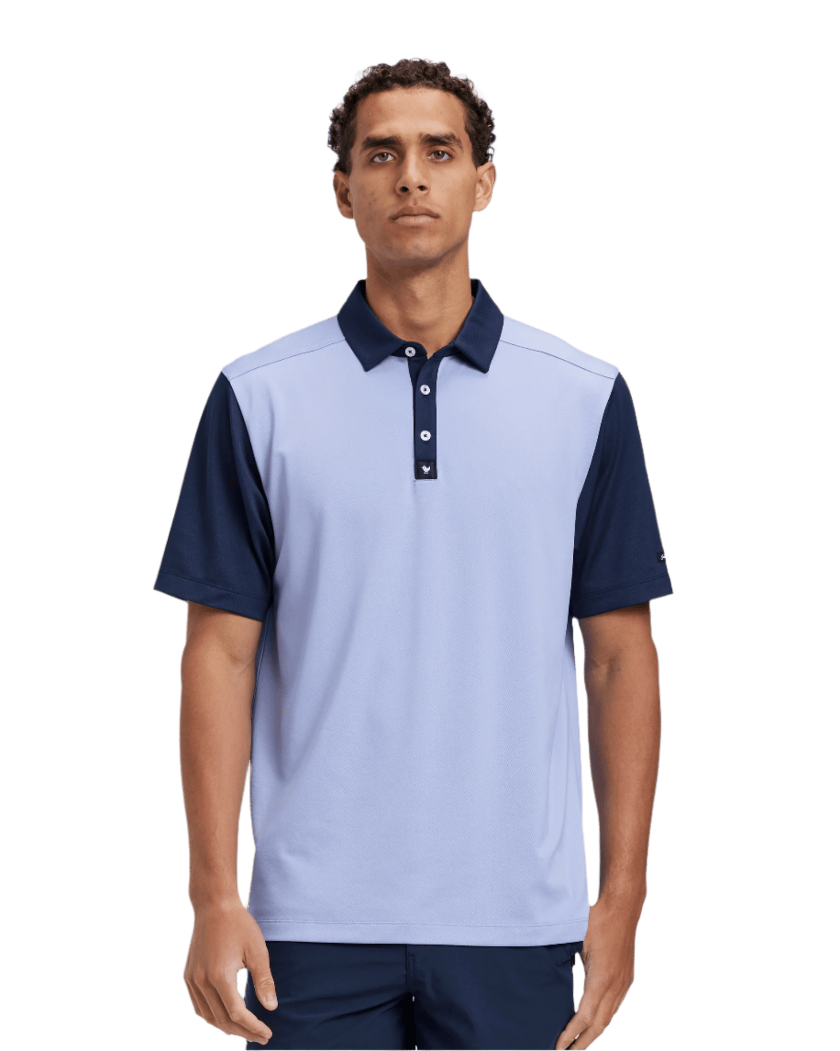 Bad Birdie Polos S / Lav Bad Birdie - Men's Lav Pique Polo