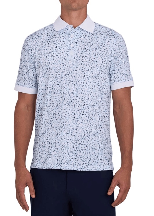 Bad Birdie Polos S / Mini Mood Pale Blue Bad Birdie - Men's Ridge Performance Polo