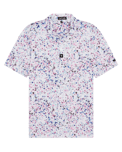 Bad Birdie Polos S / Paint Splatter 3 Bad Birdie - Men's Paint Splatter 3 Polo