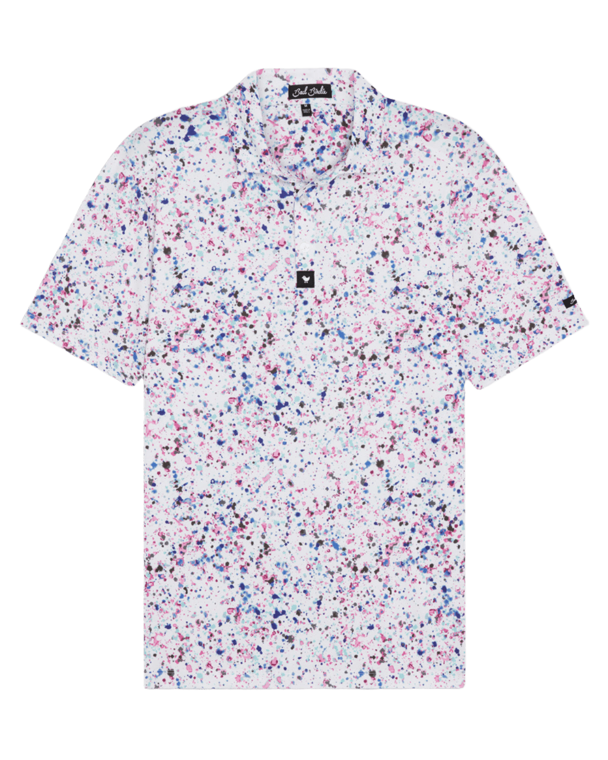 Bad Birdie Polos S / Paint Splatter 3 Bad Birdie - Men's Paint Splatter 3 Polo