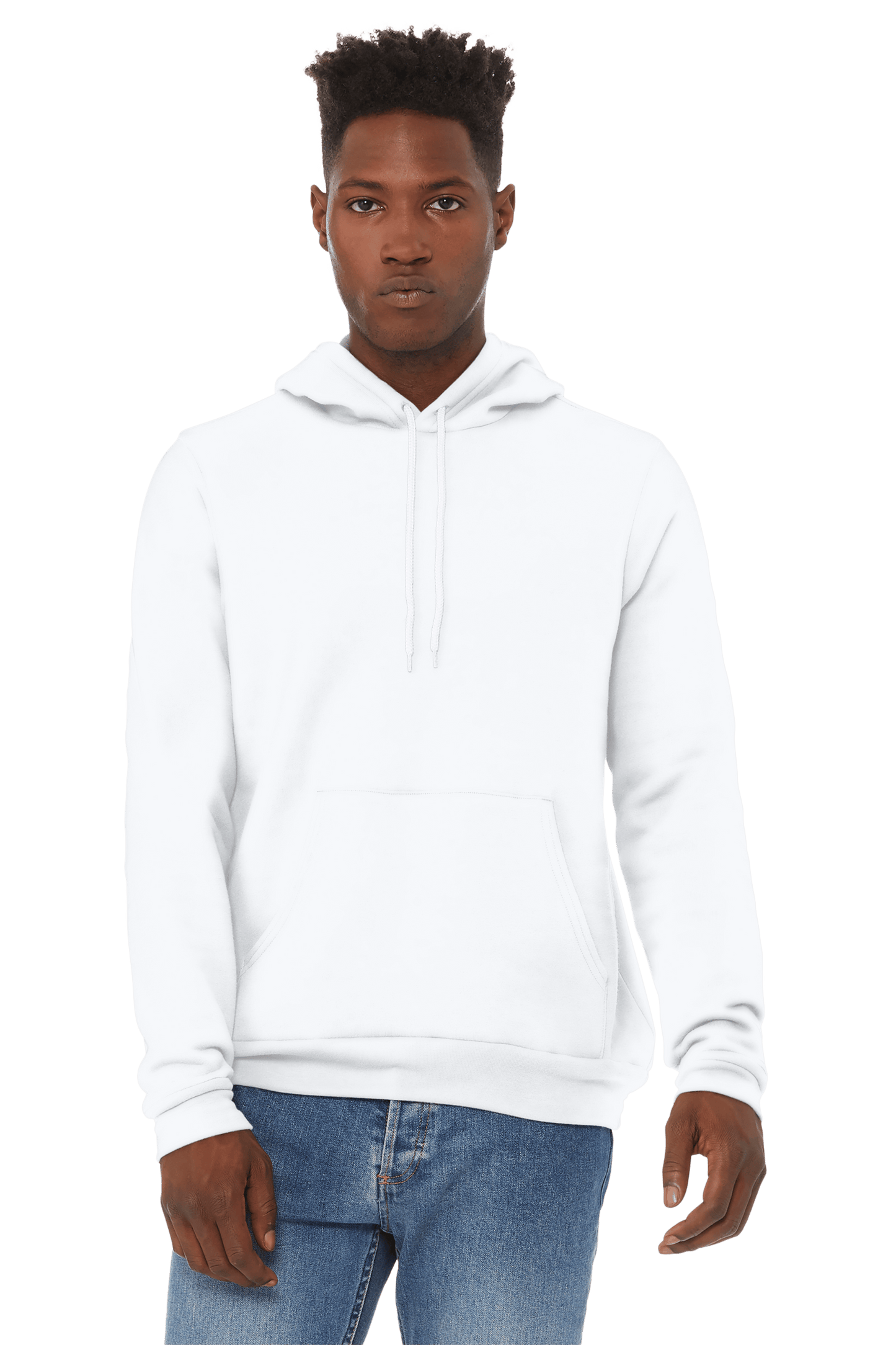Bella + Canvas Sweatshirts White / XS Bella + Canvas - Sponge Fleece Hoodie