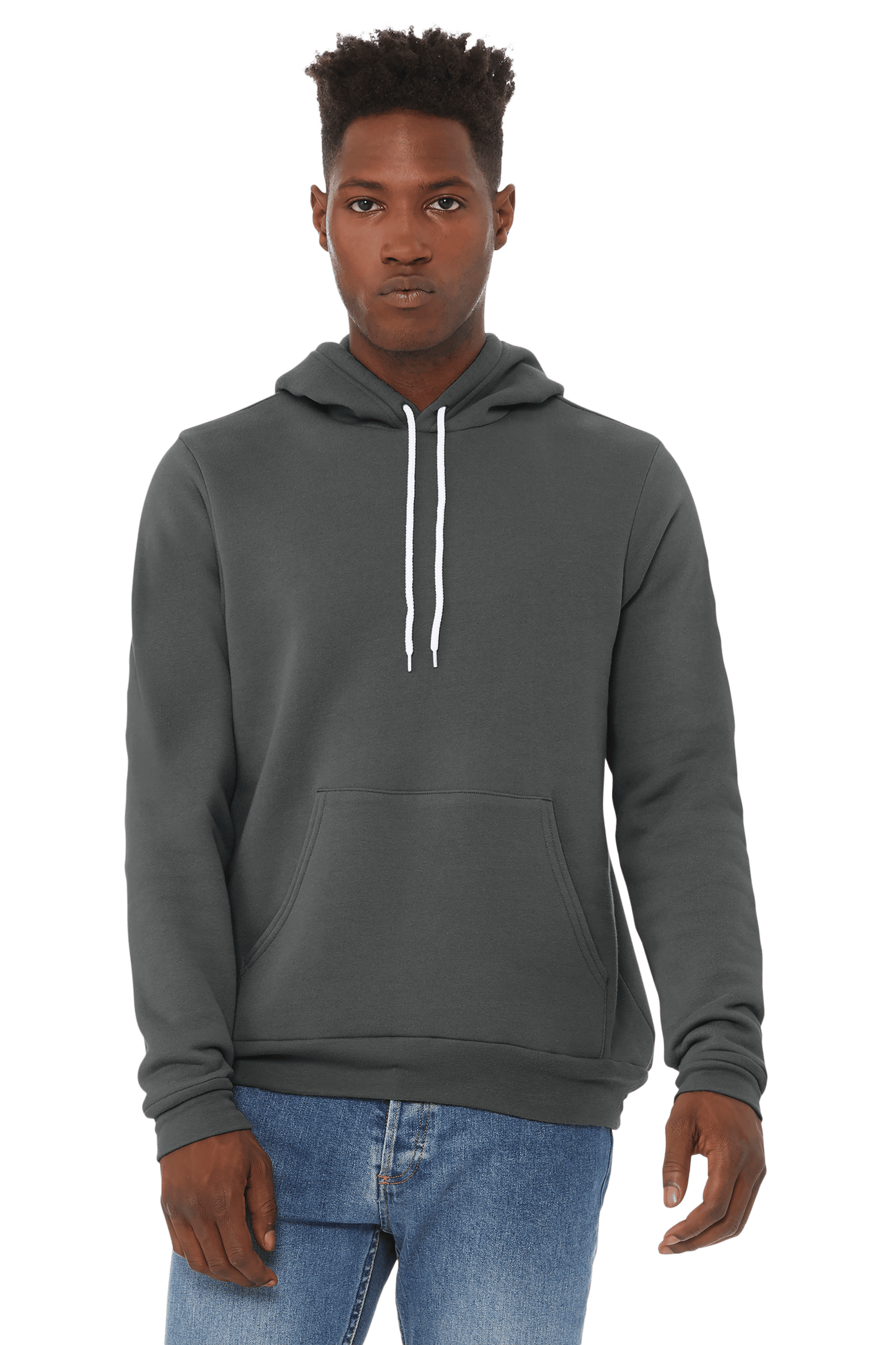 Bella + Canvas Sweatshirts XS / Asphalt Bella + Canvas - Sponge Fleece Hoodie