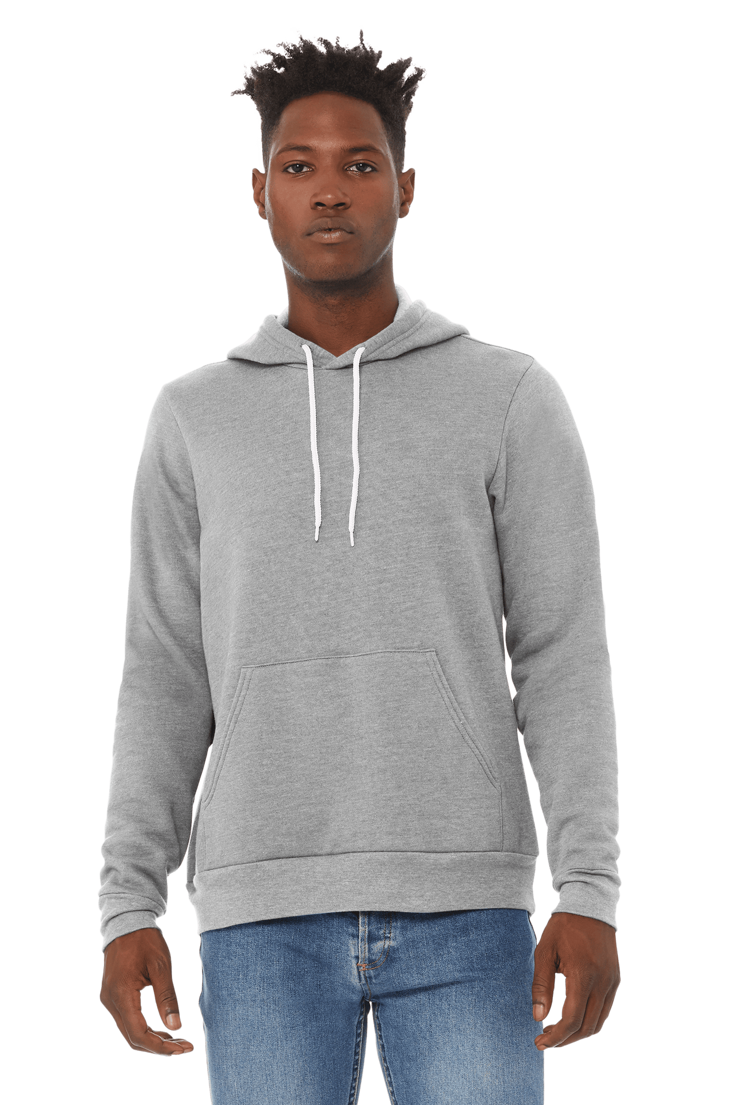 Bella + Canvas Sweatshirts XS / Athletic Heather Bella + Canvas - Sponge Fleece Hoodie