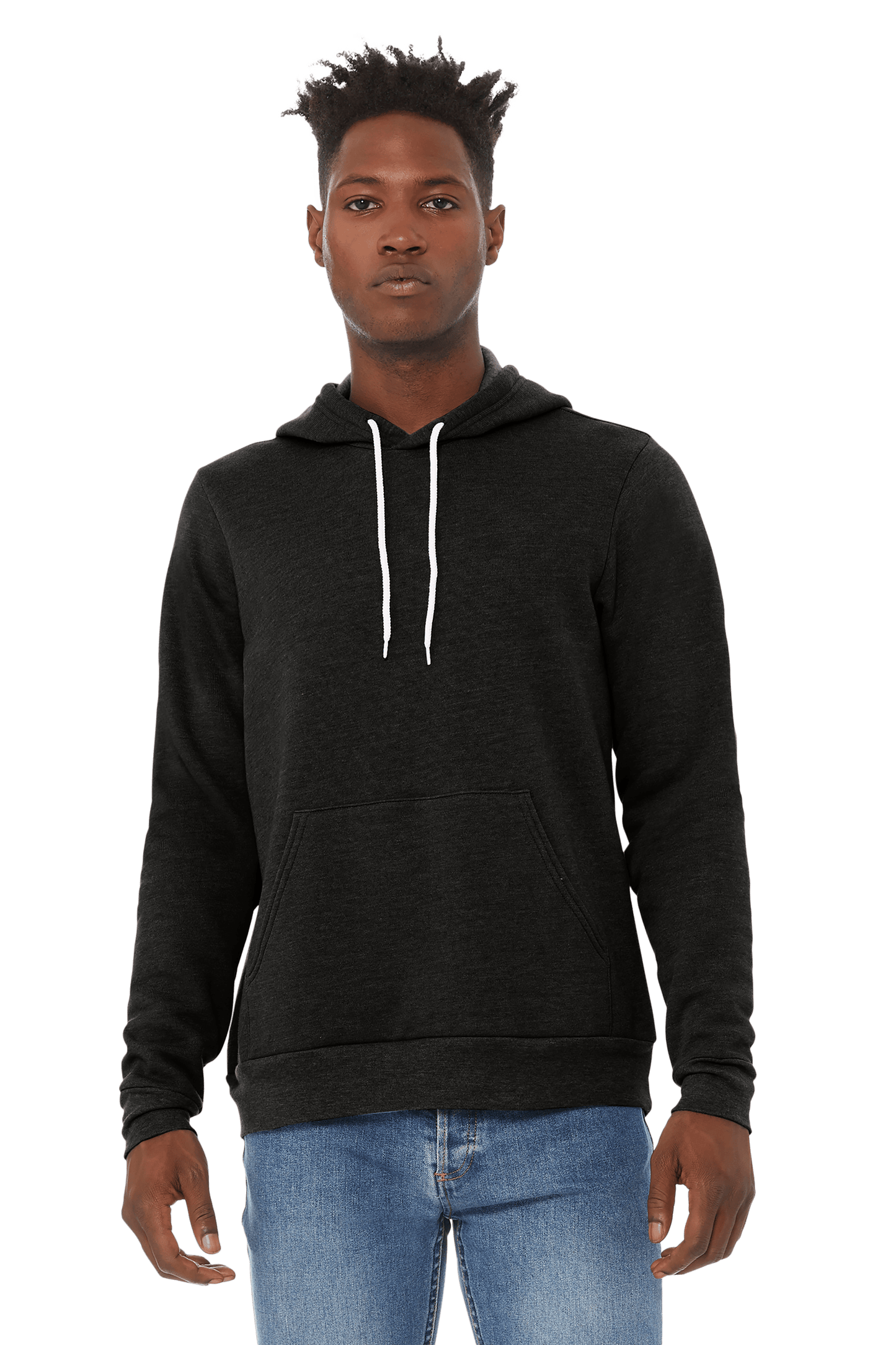 Bella + Canvas Sweatshirts XS / Black Heather Bella + Canvas - Sponge Fleece Hoodie