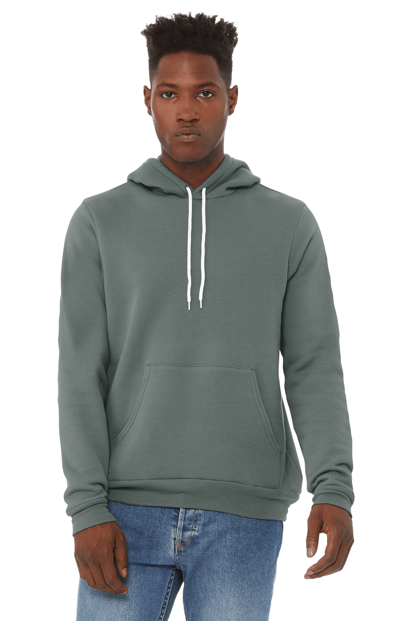 Bella + Canvas Sweatshirts XS / Blue Storm Bella + Canvas - Sponge Fleece Hoodie