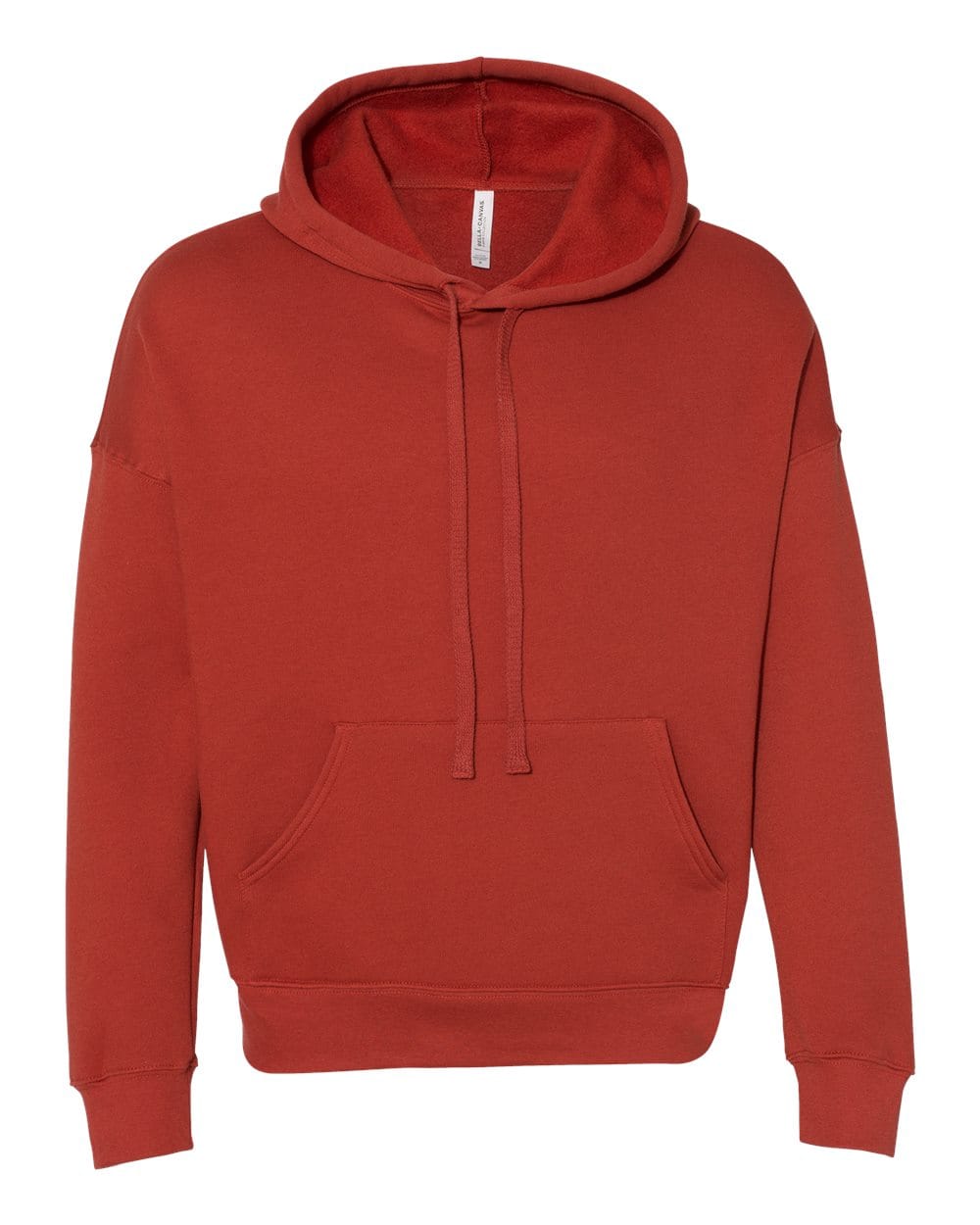Bella + Canvas Sweatshirts XS / Brick Bella + Canvas - Sponge Fleece Drop Shoulder Hoodie