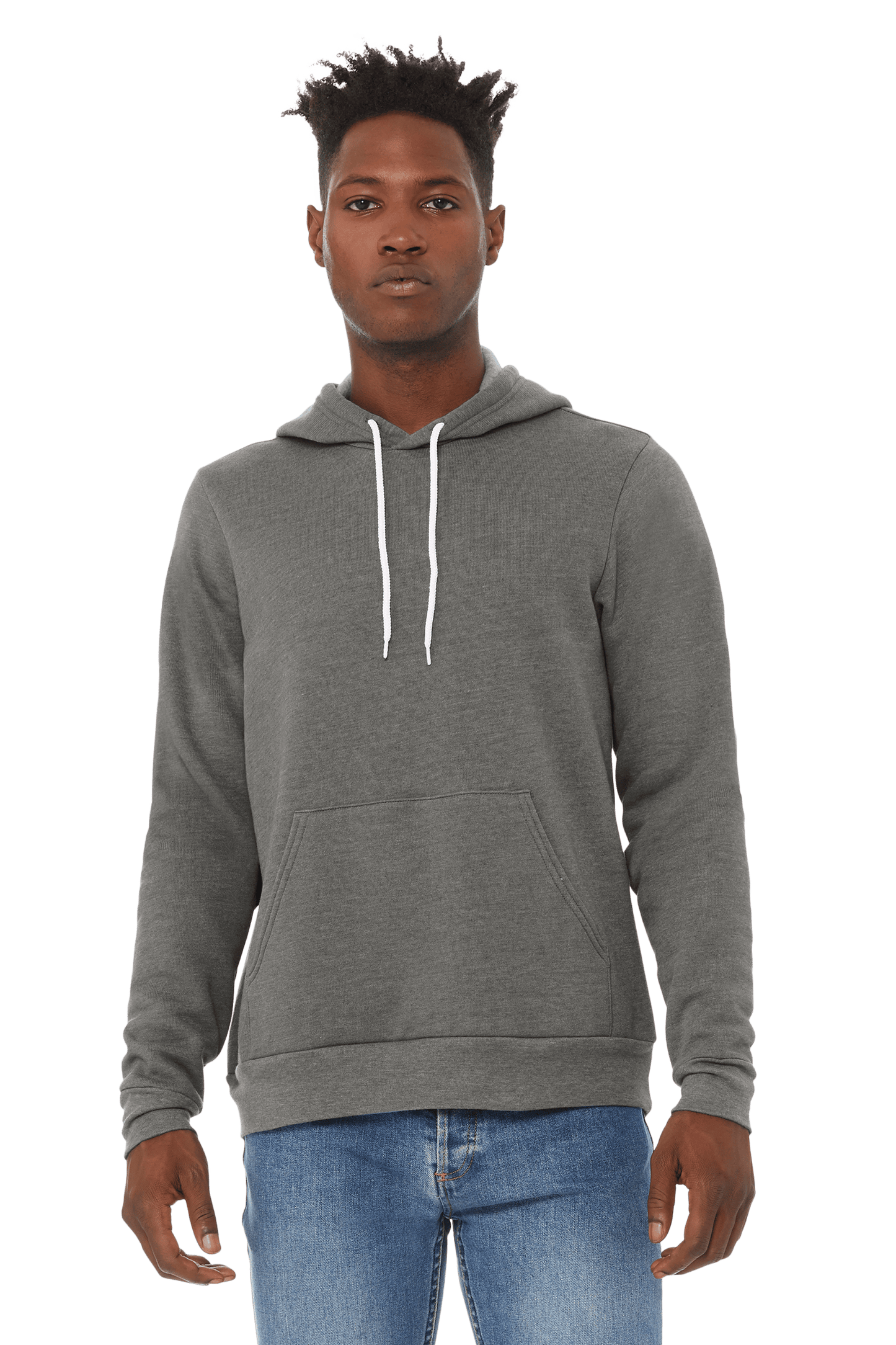 Bella + Canvas Sweatshirts XS / Deep Heather Bella + Canvas - Sponge Fleece Hoodie