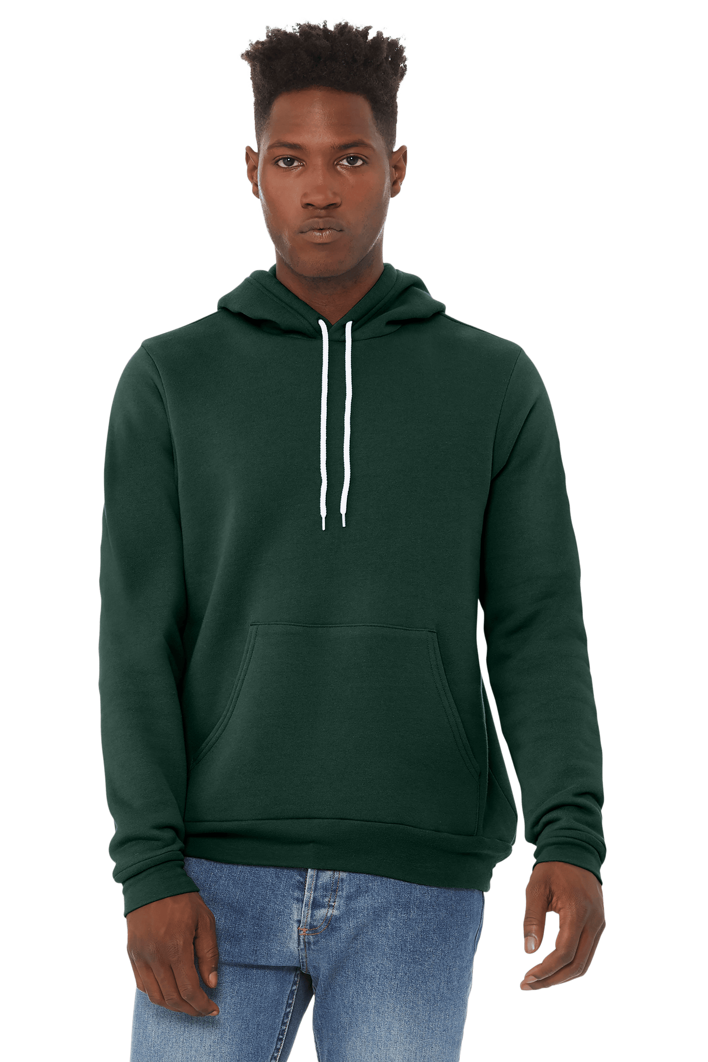 Bella + Canvas Sweatshirts XS / Forest Bella + Canvas - Sponge Fleece Hoodie