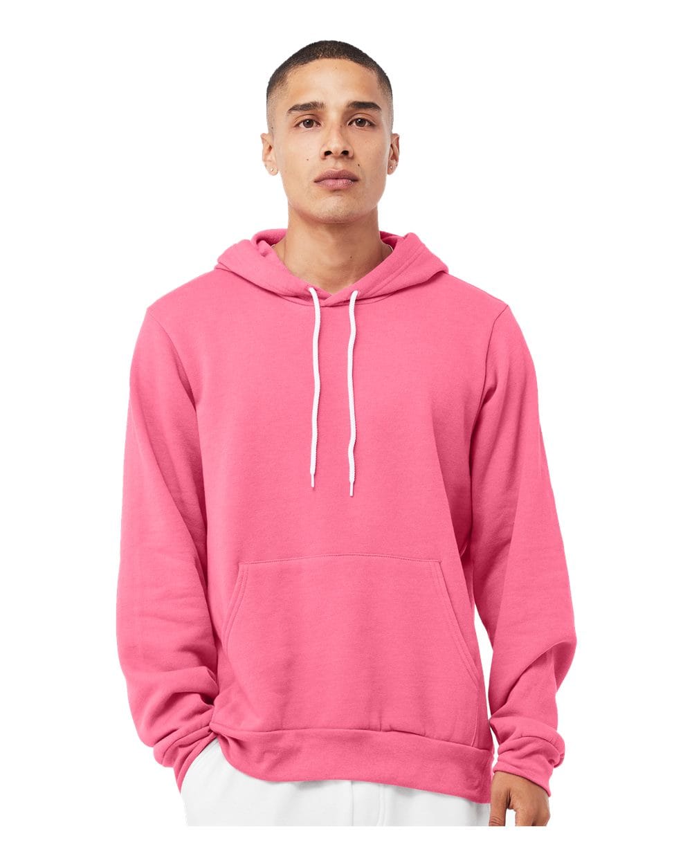 Bella + Canvas Sweatshirts XS / Heather Charity Pink Bella + Canvas - Sponge Fleece Hoodie