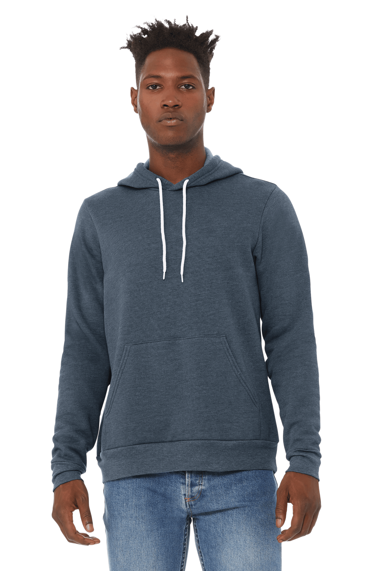 Bella + Canvas Sweatshirts XS / Heather Navy Bella + Canvas - Sponge Fleece Hoodie