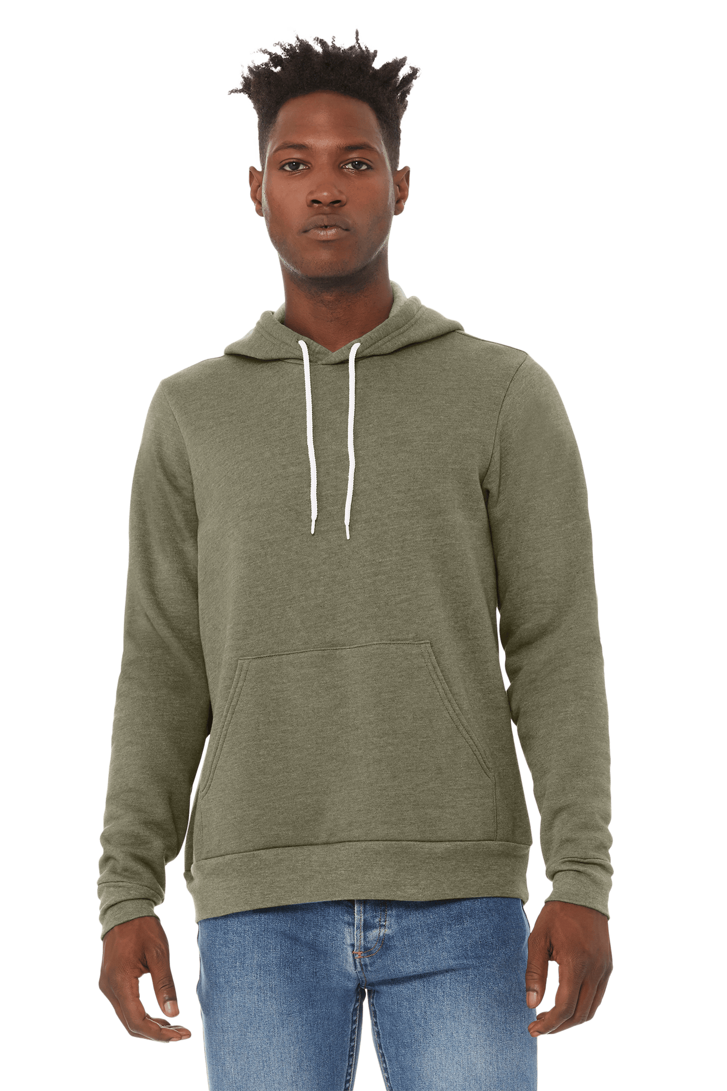 Bella + Canvas Sweatshirts XS / Heather Olive Bella + Canvas - Sponge Fleece Hoodie