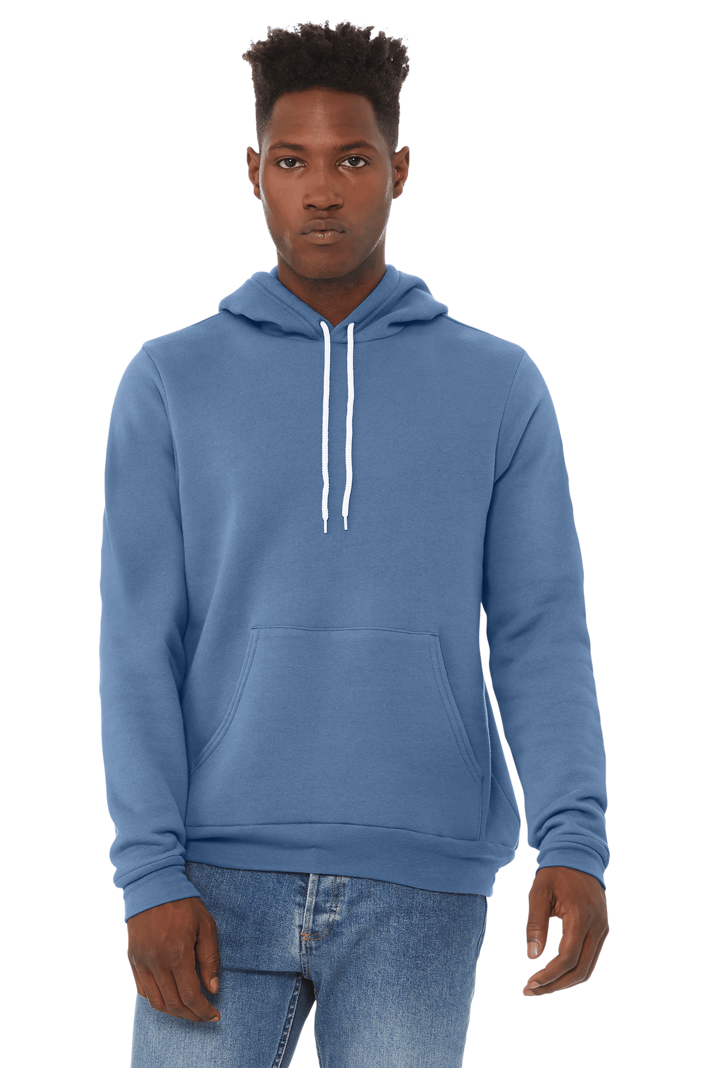 Bella + Canvas Sweatshirts XS / Lavender Blue Bella + Canvas - Sponge Fleece Hoodie
